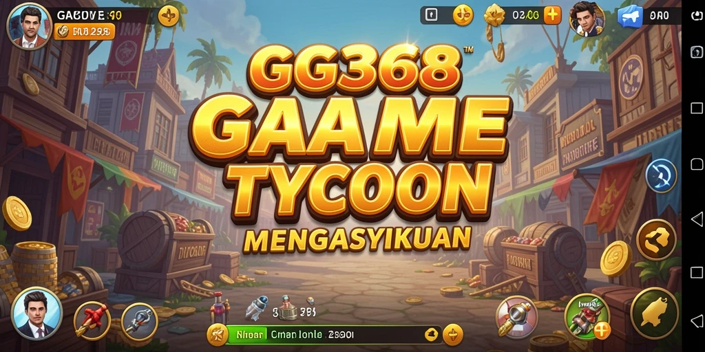 Tampilan gameplay GG368 yang menarik dan penuh strategi Tycoon.