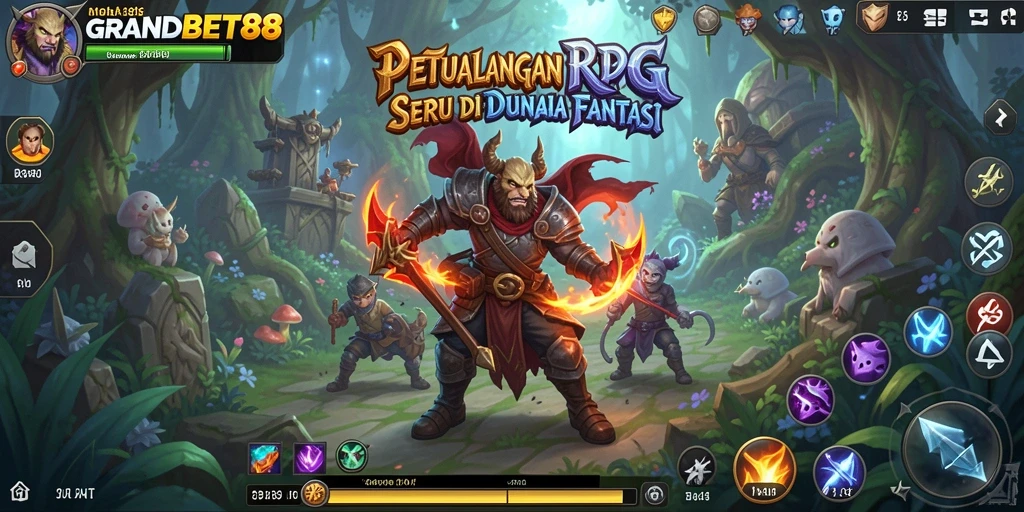 Screenshot gameplay GRANDBET88 yang menampilkan aksi seru dan grafis menawan.