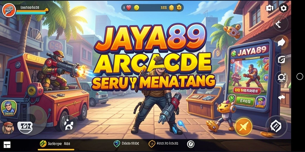 Tampilan gameplay menegangkan dari JAYA89 yang penuh aksi.