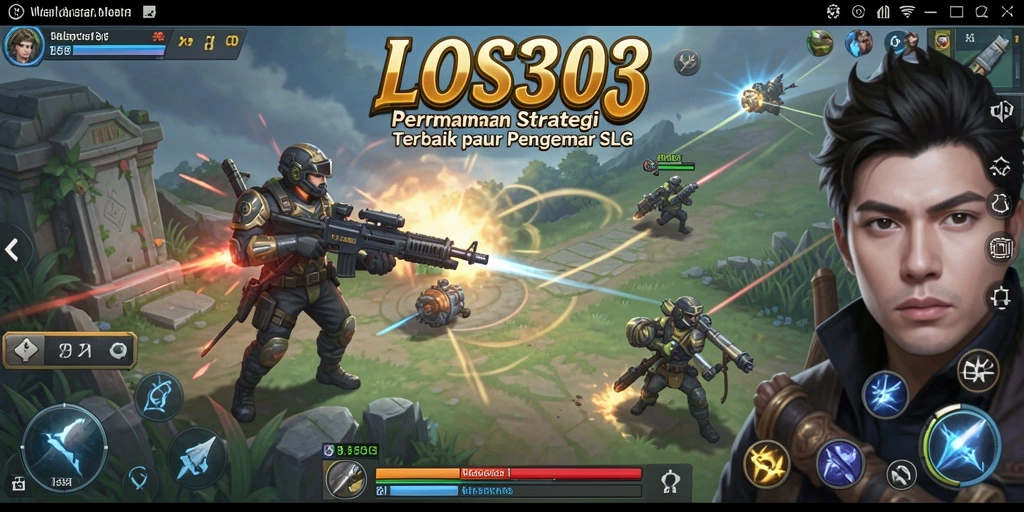 Tangkapan layar gameplay menarik dari LOS303 yang menampilkan pertarungan strategis.
