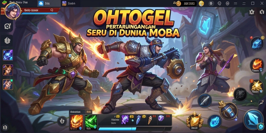 Tampilan gameplay OHTOGEL yang intens dan penuh strategi.