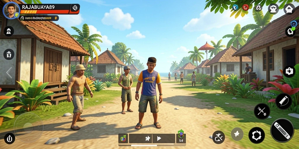 Screenshot menarik dari gameplay RAJABUAYA89 yang menunjukkan keseruan simulasi.