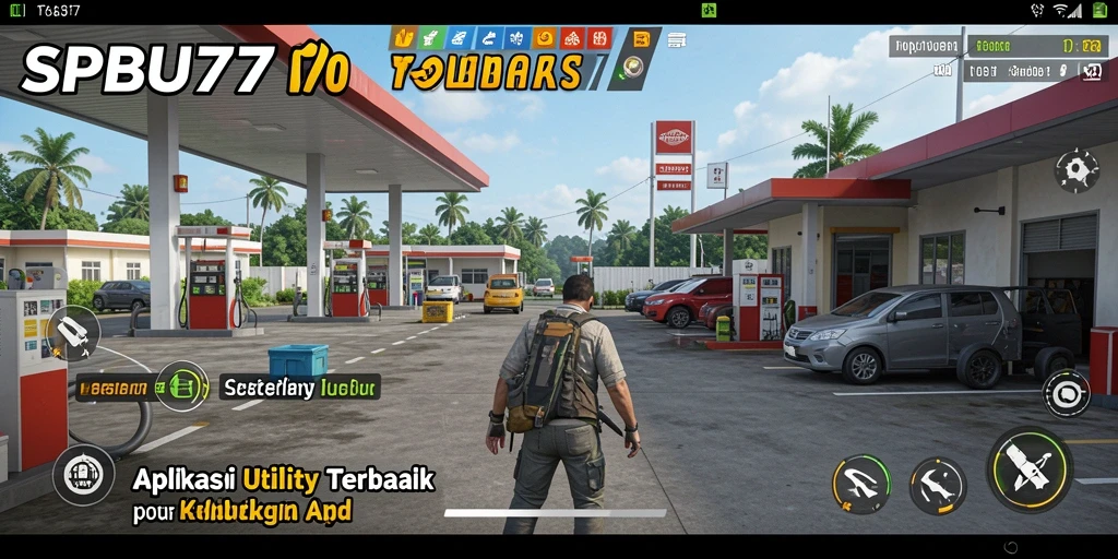 Tampilan antarmuka SPBU77 yang user-friendly dan fungsional.