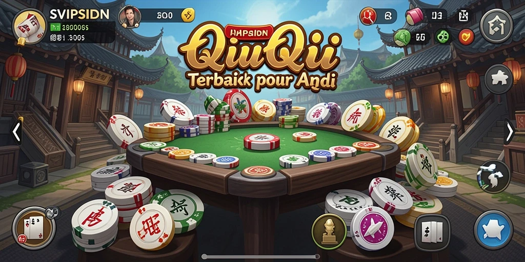 Tampilan gameplay QiuQiu yang seru dan menarik di SVIPSIDN.