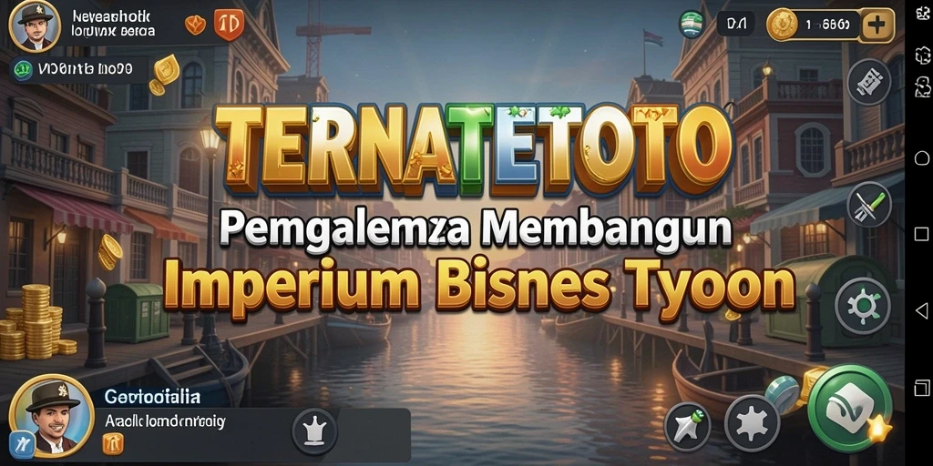 Tangkapan layar menampilkan gameplay menarik TERNATETOTO dengan elemen bisnis yang dinamis.
