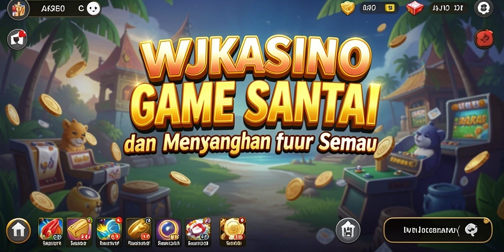 Tampilan gameplay menarik dari WJKASINO dengan berbagai pilihan permainan.